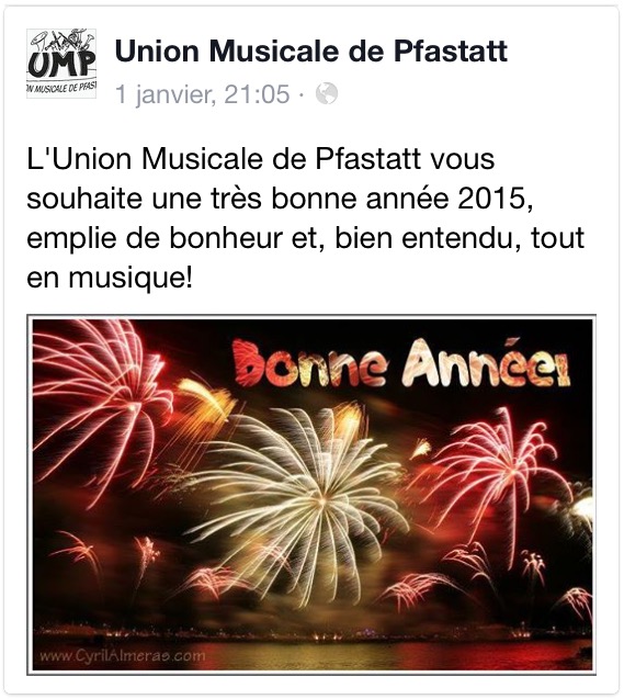Bonne et heureuse année!